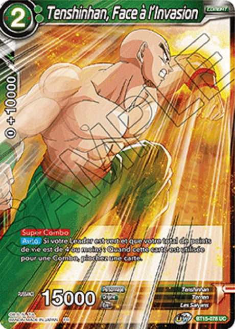 Tenshinhan, Face à l'Invasion : BT15-078
