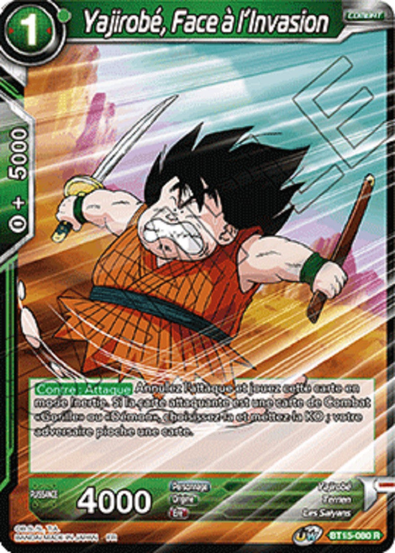 Yajirobé, Face à l'Invasion : BT15-080