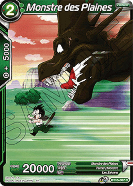 Monstre des Plaines : BT15-087