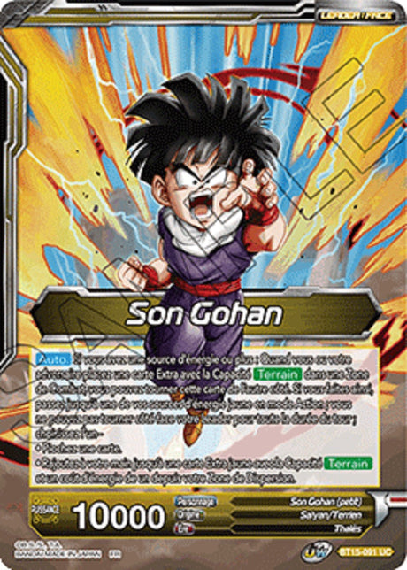 Son Gohan // Son Gohan Gorille, Impulsion Saiyan : BT15-091