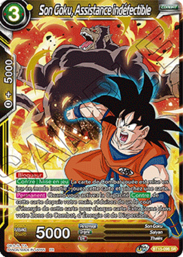 Son Goku, Assistance indéfectible : BT15-096 (SR)