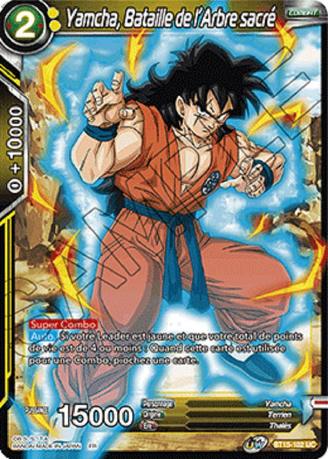 Yamcha, Bataille de l'Arbre sacrée : BT15-102