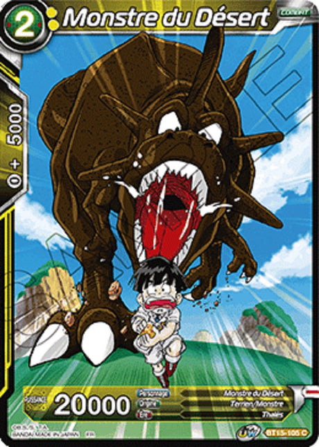 Monstre du Désert : BT15-105