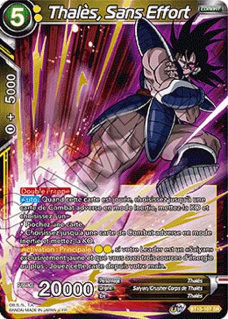 Thalès, Sans Effort : BT15-107 (SR)