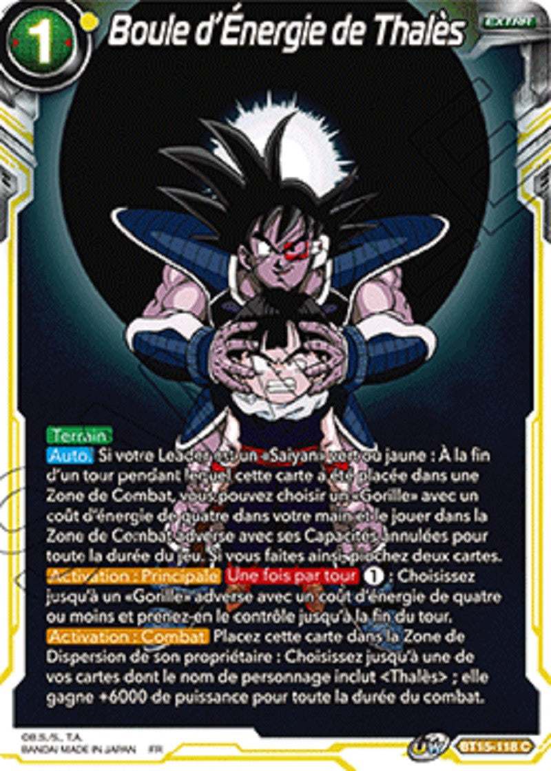 Boule d'Énergie de Thalès : BT15-118