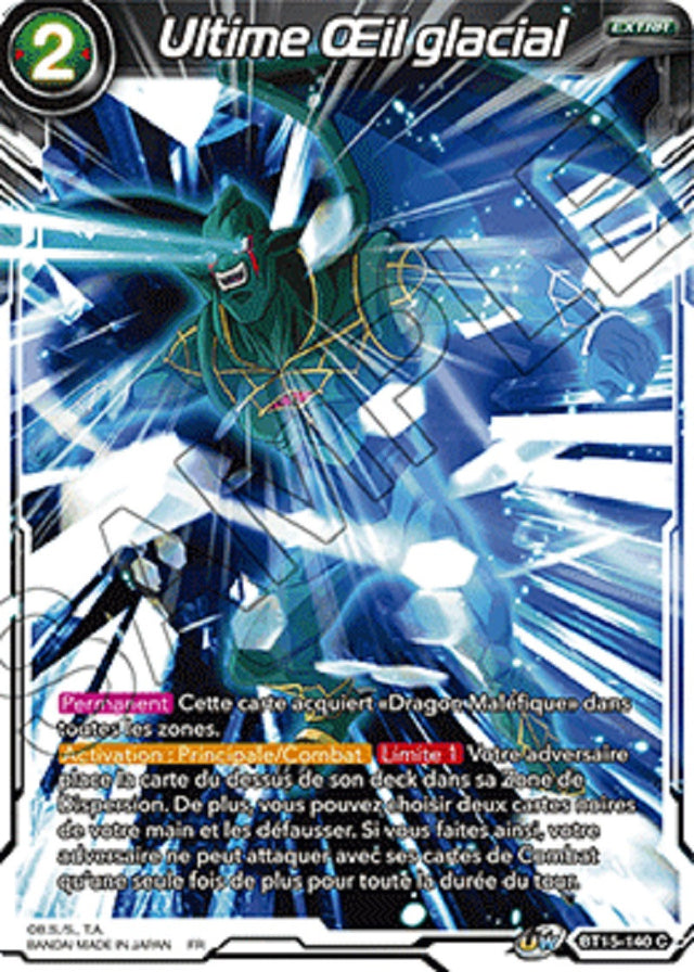 Ultime Œil Glacial : BT15-140