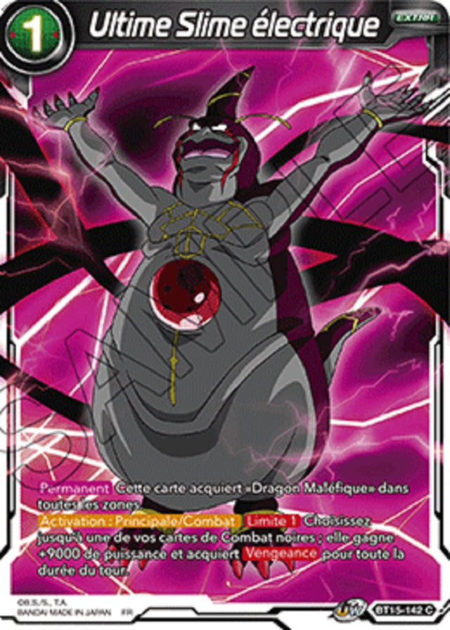 Ultime Slime électrique : BT15-142