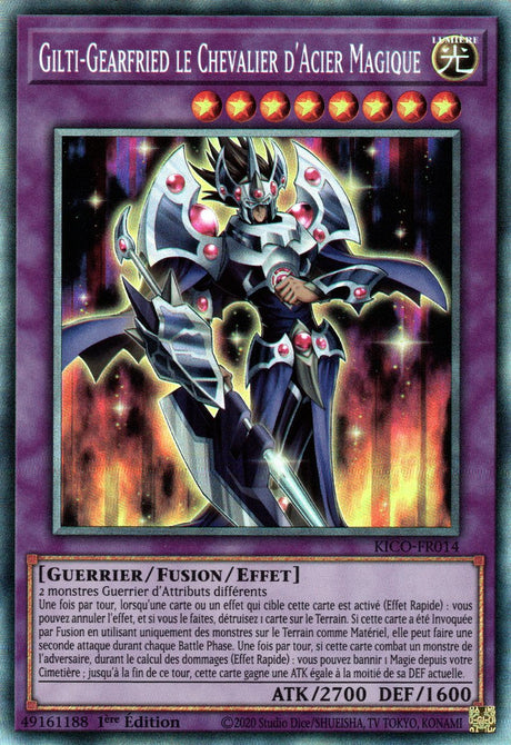 Gilti-Gearfried le Chevalier d'Acier Magique : KICO-FR014 (Collector's Rare - CR)
