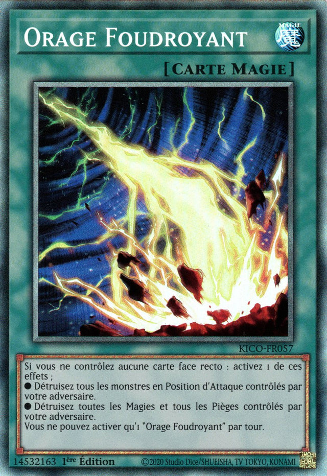 Orage Foudroyant : KICO-FR057 (Collector's Rare - CR)