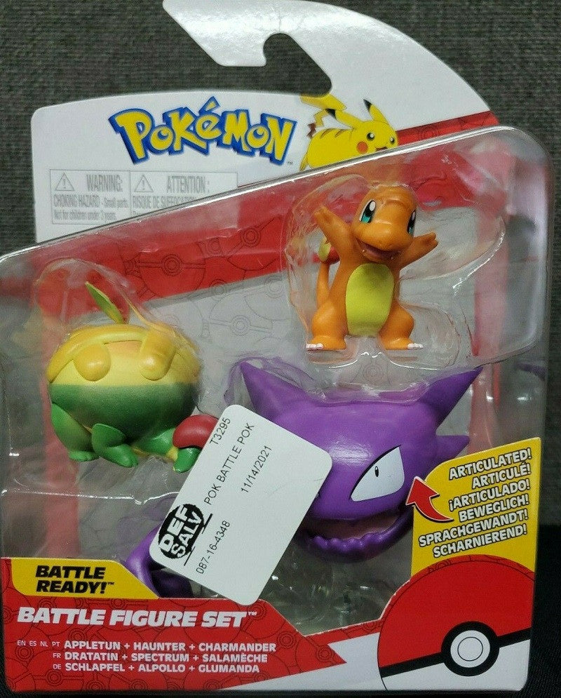 Battle Figure Set : Dratatin + Spectrum + Salamèche