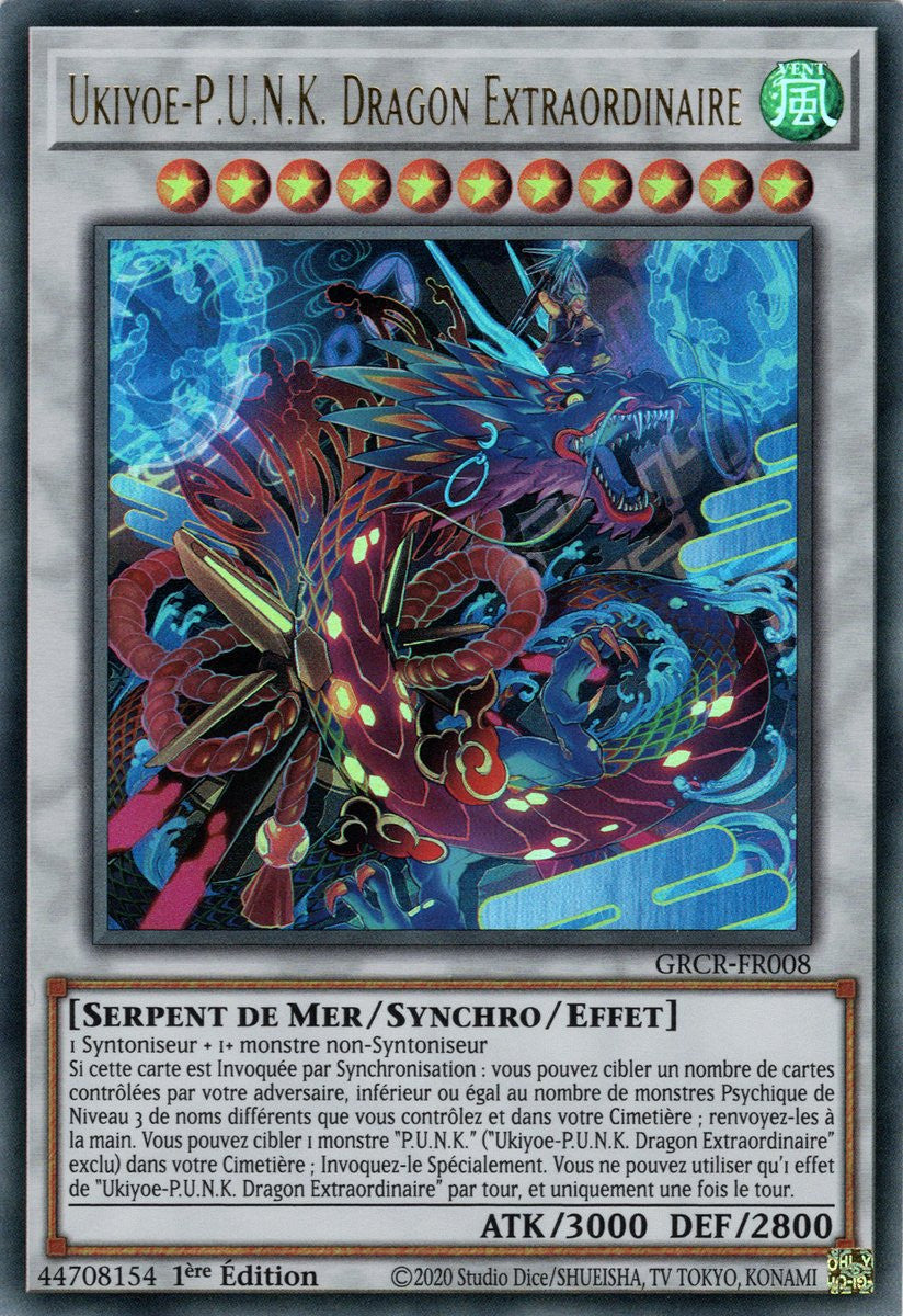 Ukiyoe-P.U.N.K. Dragon Extraordinaire : GRCR-FR008 (UR)