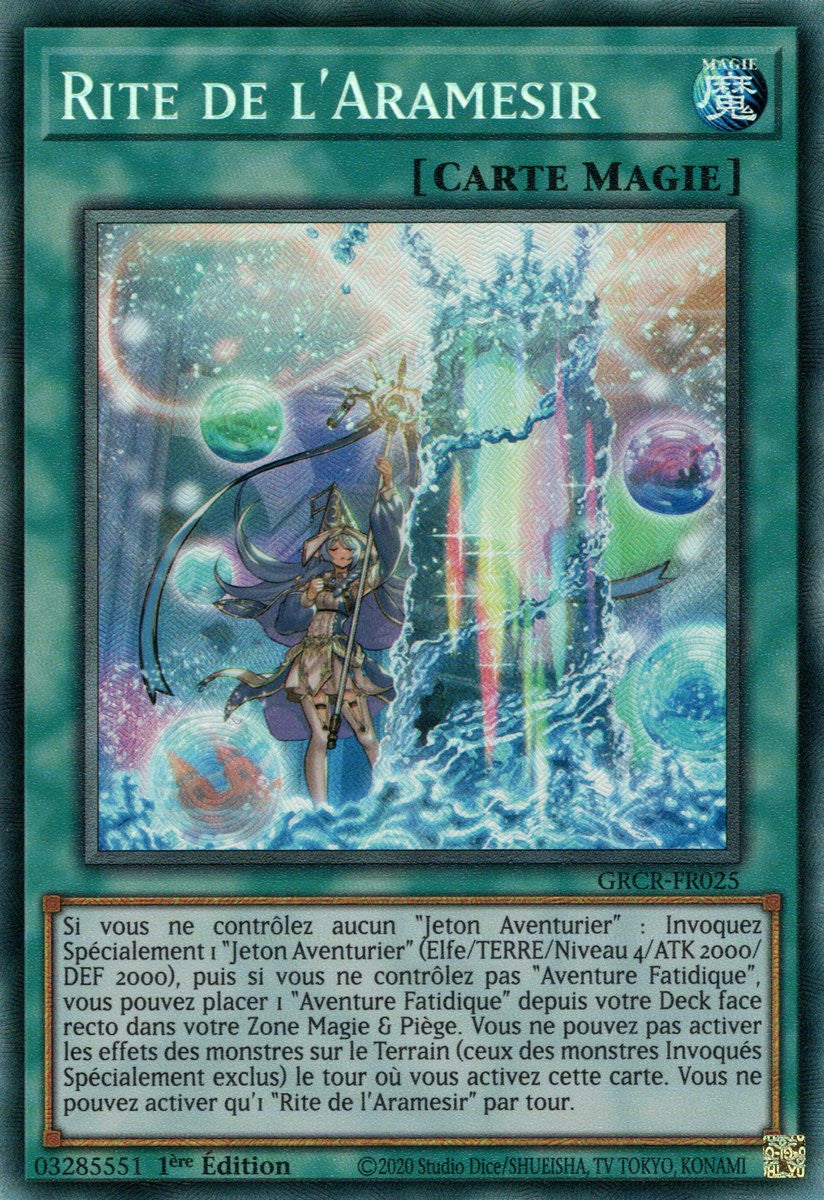 Rite de l'Aramesir : GRCR-FR025 (V.2 - CR)