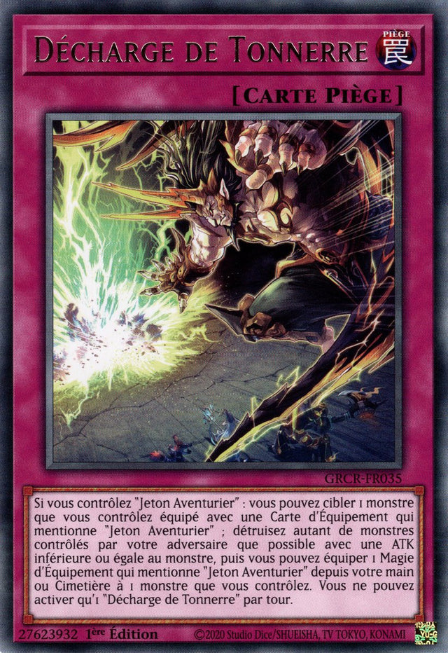 Décharge de Tonnerre : GRCR-FR035 (R)