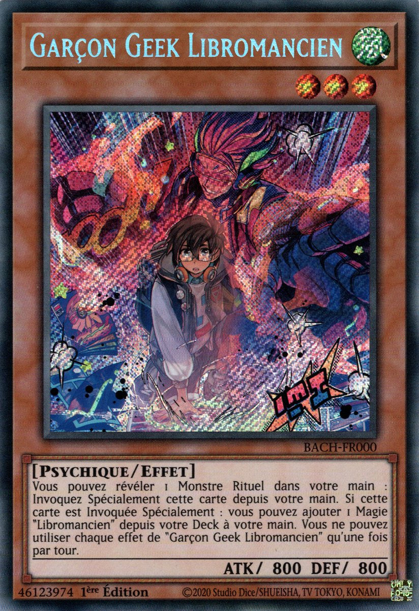 Garçon Geek Libromancien : BACH-FR000 (SE)