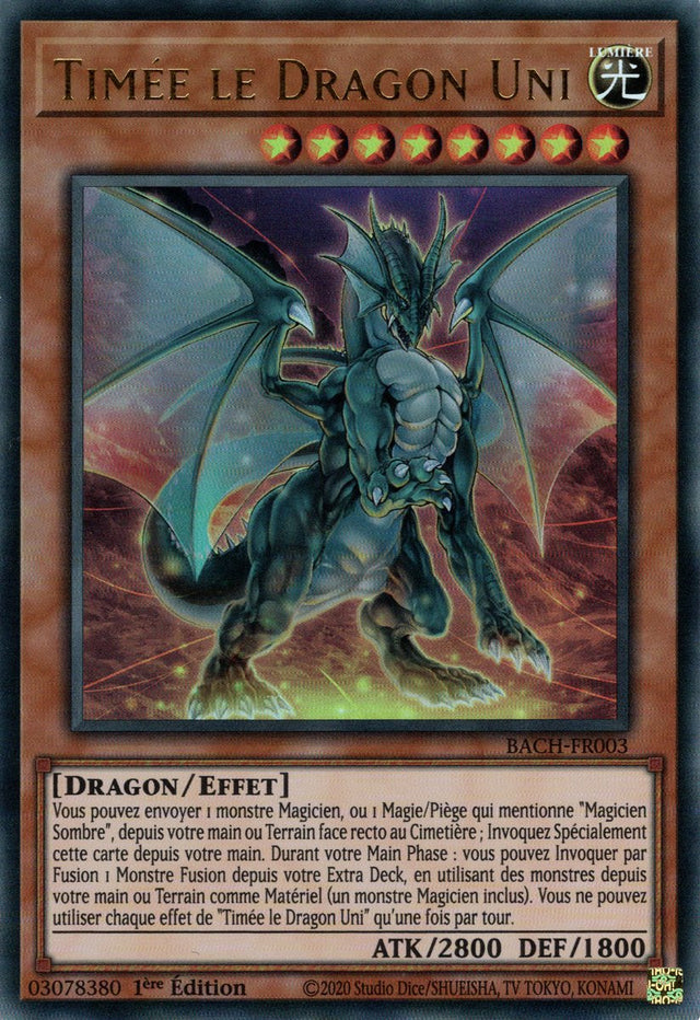 Timée le Dragon Uni : BACH-FR003 (UR)