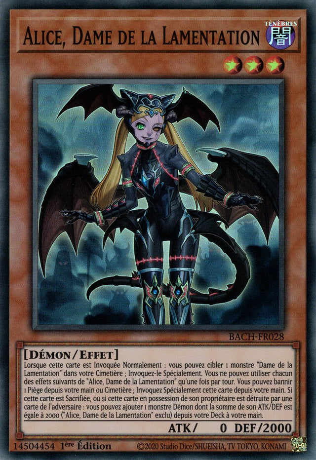 Alice, Dame de la Lamentation : BACH-FR028 (SR)