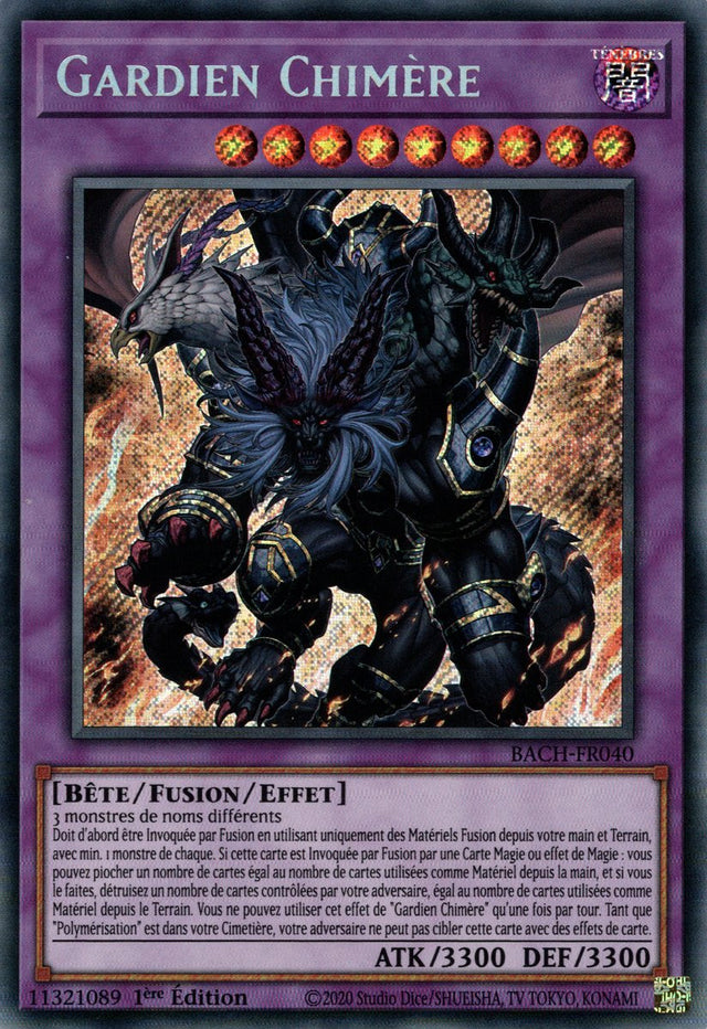 Gardien Chimère : BACH-FR040 (SE)