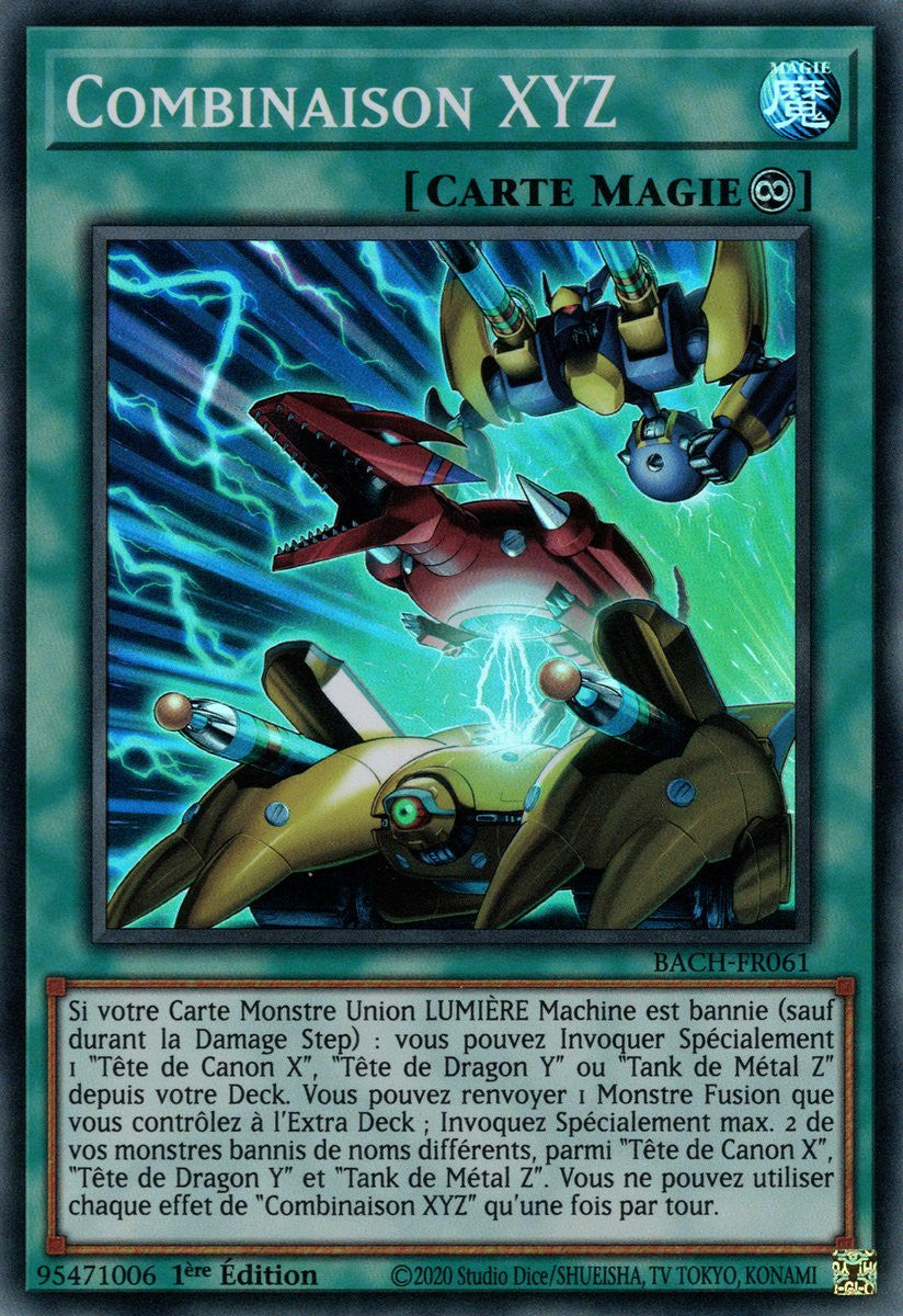 Combinaison XYZ : BACH-FR061 (SR)