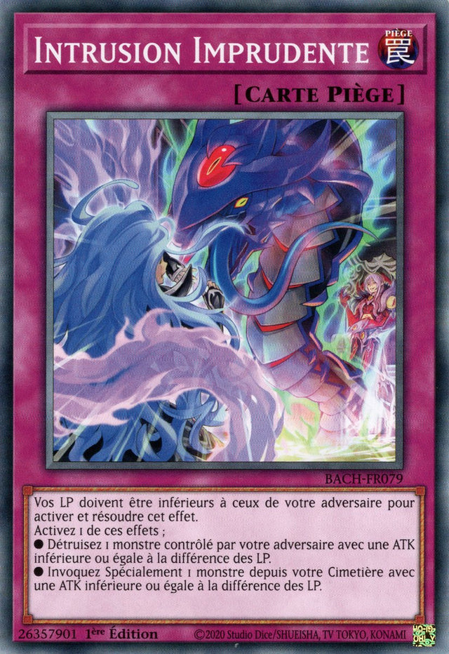 Intrusion Imprudente : BACH-FR079 (C)