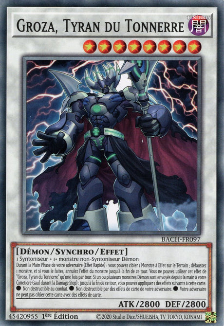 Groza, Tyran du Tonnerre : BACH-FR097 (C)