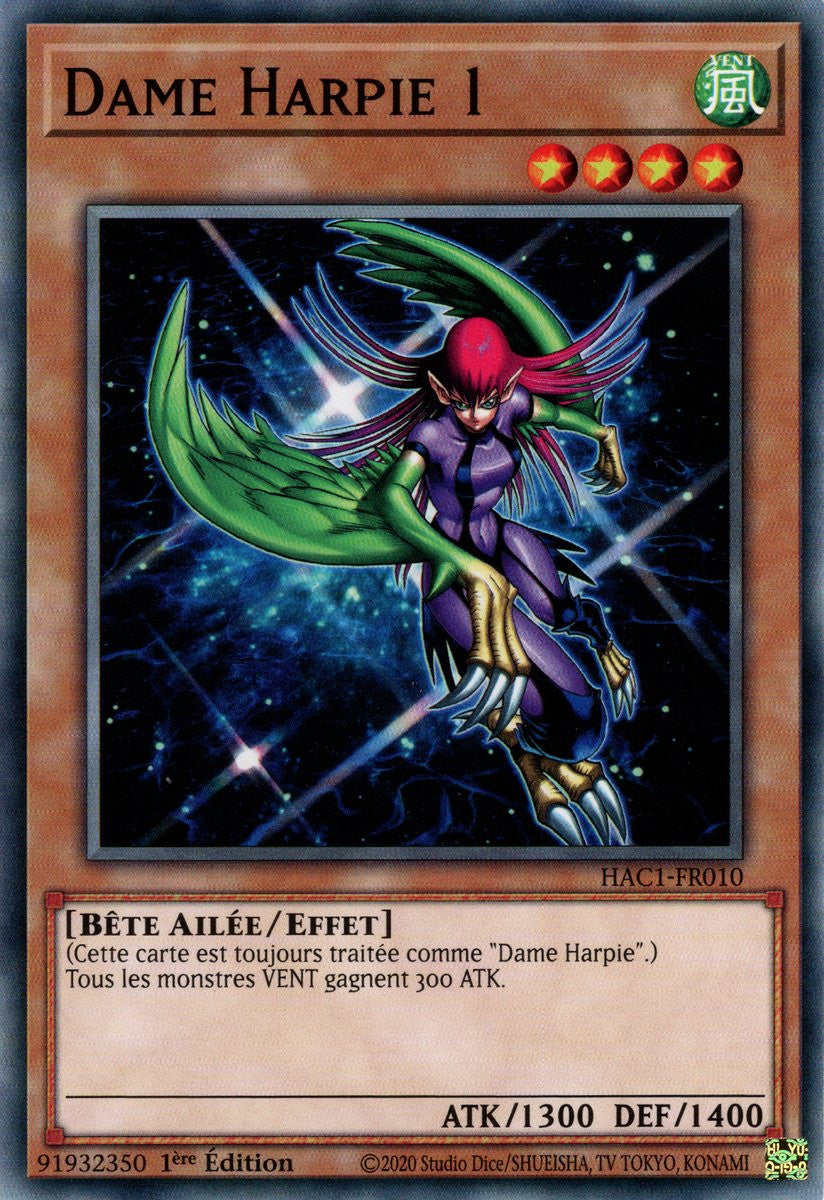 Dame Harpie 1 : HAC1-FR010 (V.1 - C)