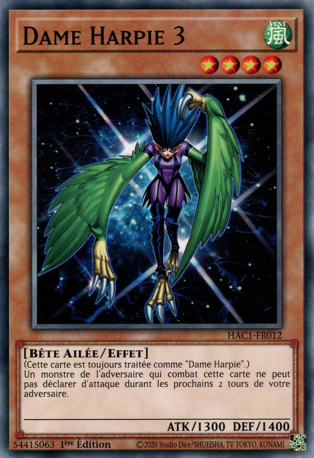 Dame Harpie 3 : HAC1-FR012 (V.1 - C)