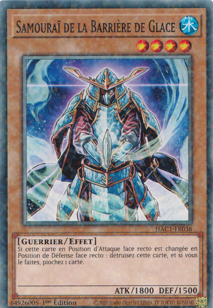 Samouraï de la Barrière de Glace : HAC1-FR038 (V.2 - DNPR)