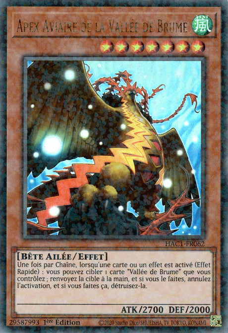 Apex Aviaire de la Vallée de Brume : HAC1-FR062 (DUPR)