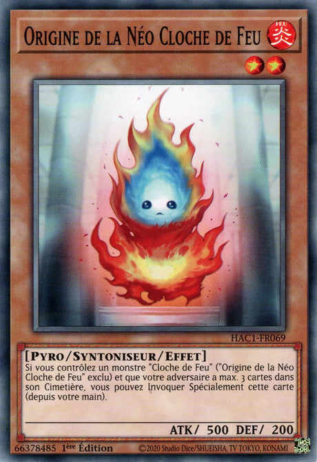 Origine de la Néo Cloche de Feu : HAC1-FR069 (V.1 - C)