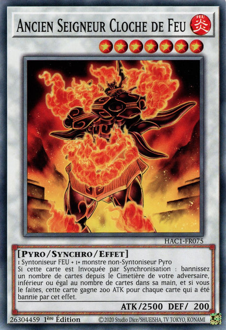 Ancien Seigneur Cloche de Feu : HAC1-FR075 (V.1 - C)