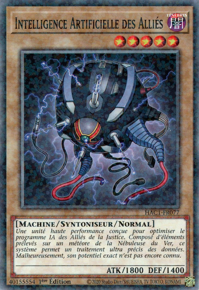 Intelligence Artificielle des Alliés : HAC1-FR077 (V.2 - DNPR)