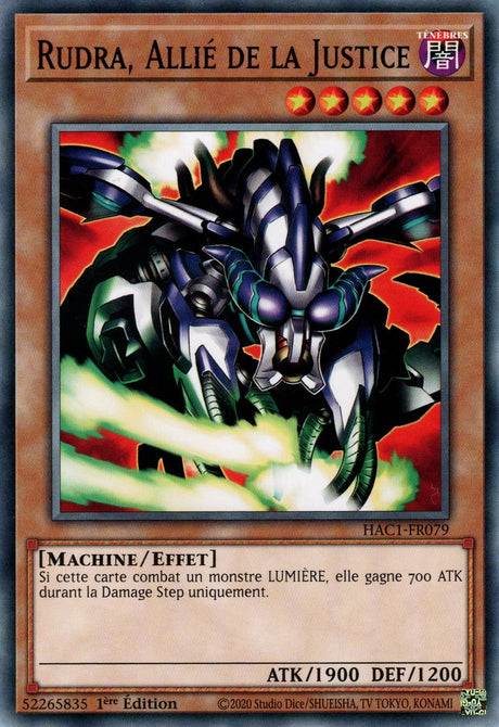 Rudra, Allié de la Justice : HAC1-FR079 (V.1 - C)