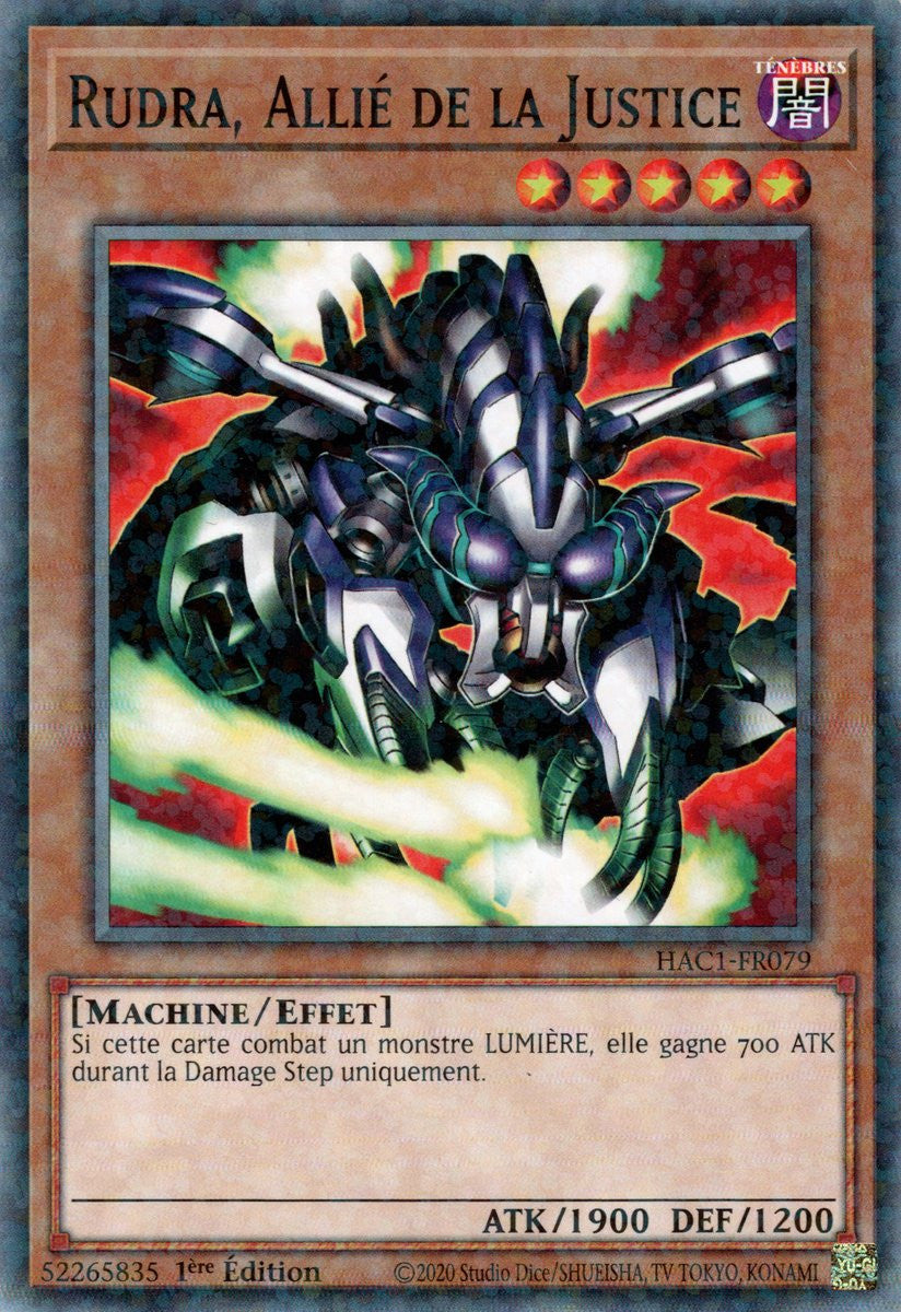 Rudra, Allié de la Justice : HAC1-FR079 (V.2 - DNPR)