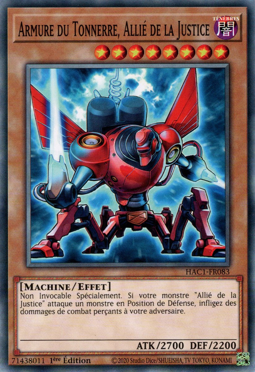 Armure du Tonnerre, Allié de la Justice : HAC1-FR083 (V.1 - C)