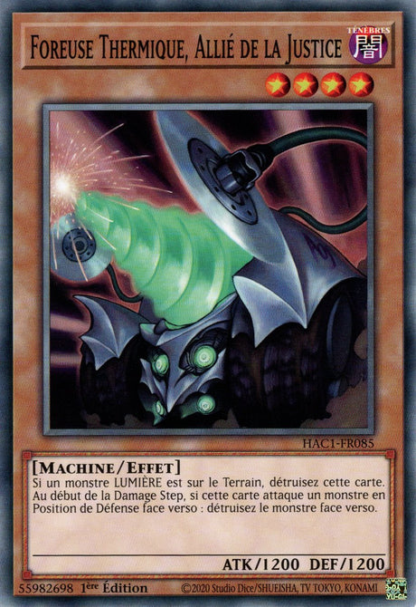 Foreuse Thermique, Allié de la Justice : HAC1-FR085 (V.1 - C)