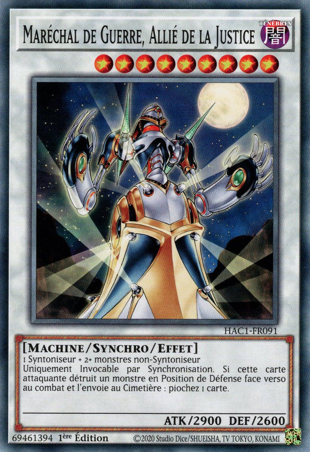 Maréchal de Guerre, Allié de la Justice : HAC1-FR091 (V.1 - C)