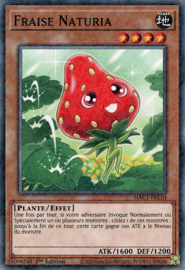 Fraise Naturia : HAC1-FR110 (V.2 - DNPR)