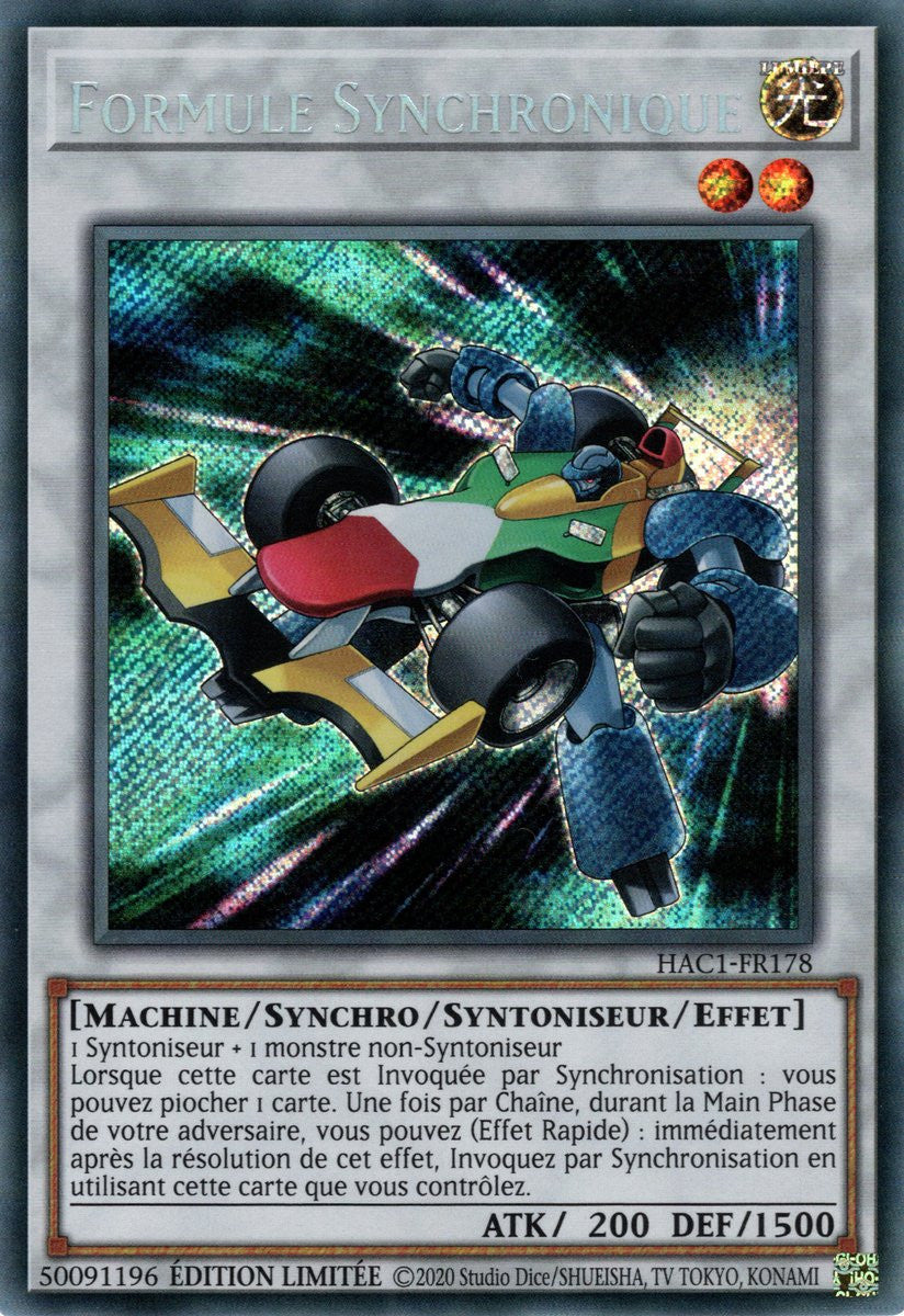 Formule Synchronique : HAC1-FR178 (SE)