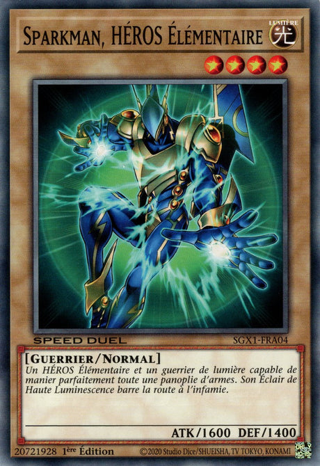 Sparkman, HÉROS Élémentaire : SGX1-FRA04 (C)