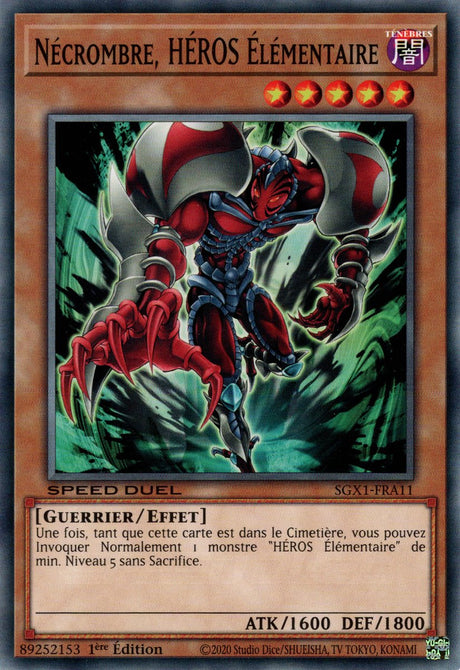 Nécrombre, HÉROS Élémentaire : SGX1-FRA11 (C)