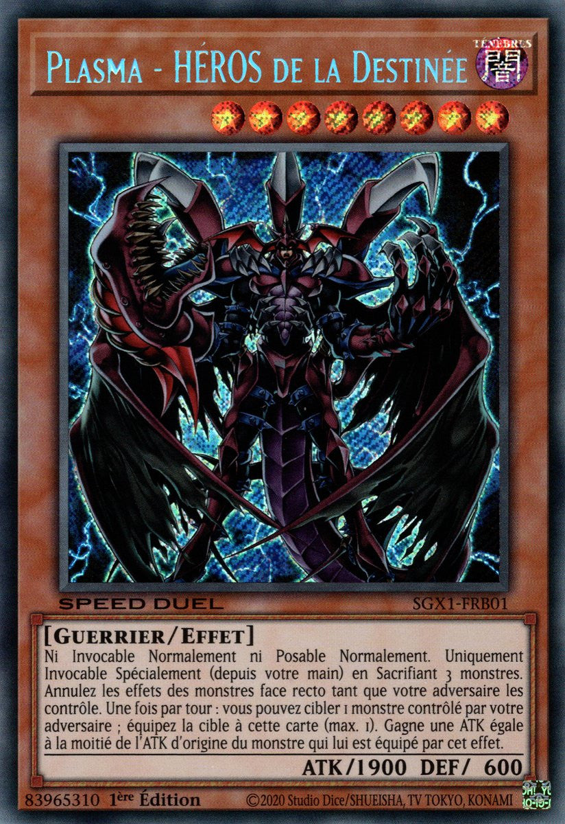 Plasma - HÉROS de la Destinée : SGX1-FRB01 (V.2 - SE)