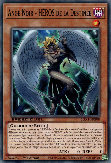 Ange Noir - HÉROS de la Destinée : SGX1-FRB09 (C)