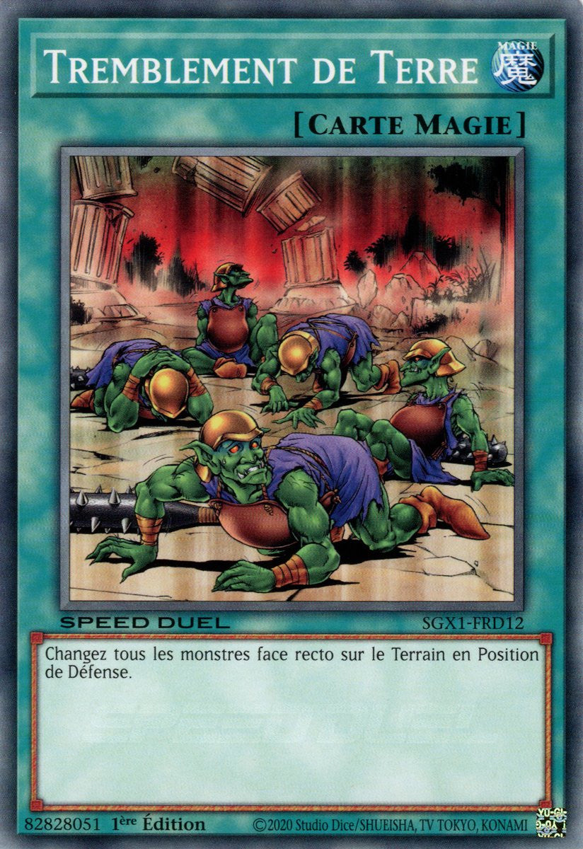 Tremblement de Terre : SGX1-FRD12 (C)