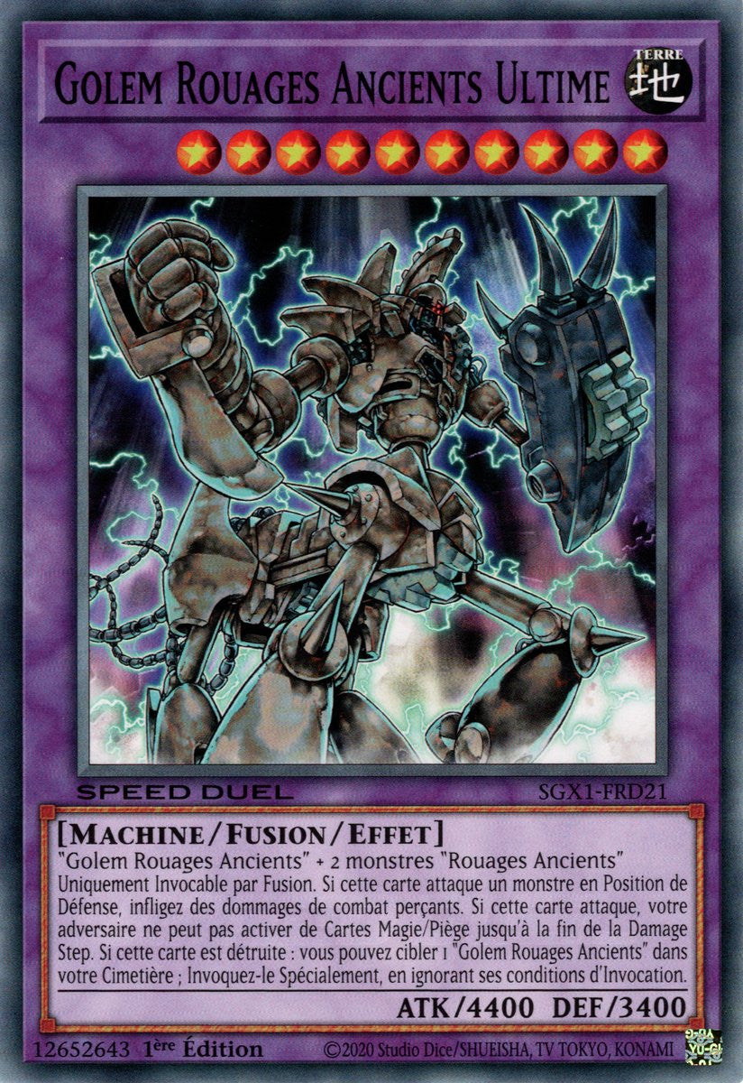 Golem Rouages Ancients Ultime : SGX1-FRD21 (V.1 - C)