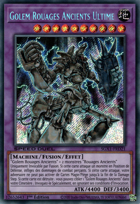 Golem Rouages Ancients Ultime : SGX1-FRD21 (V.2 - SE)