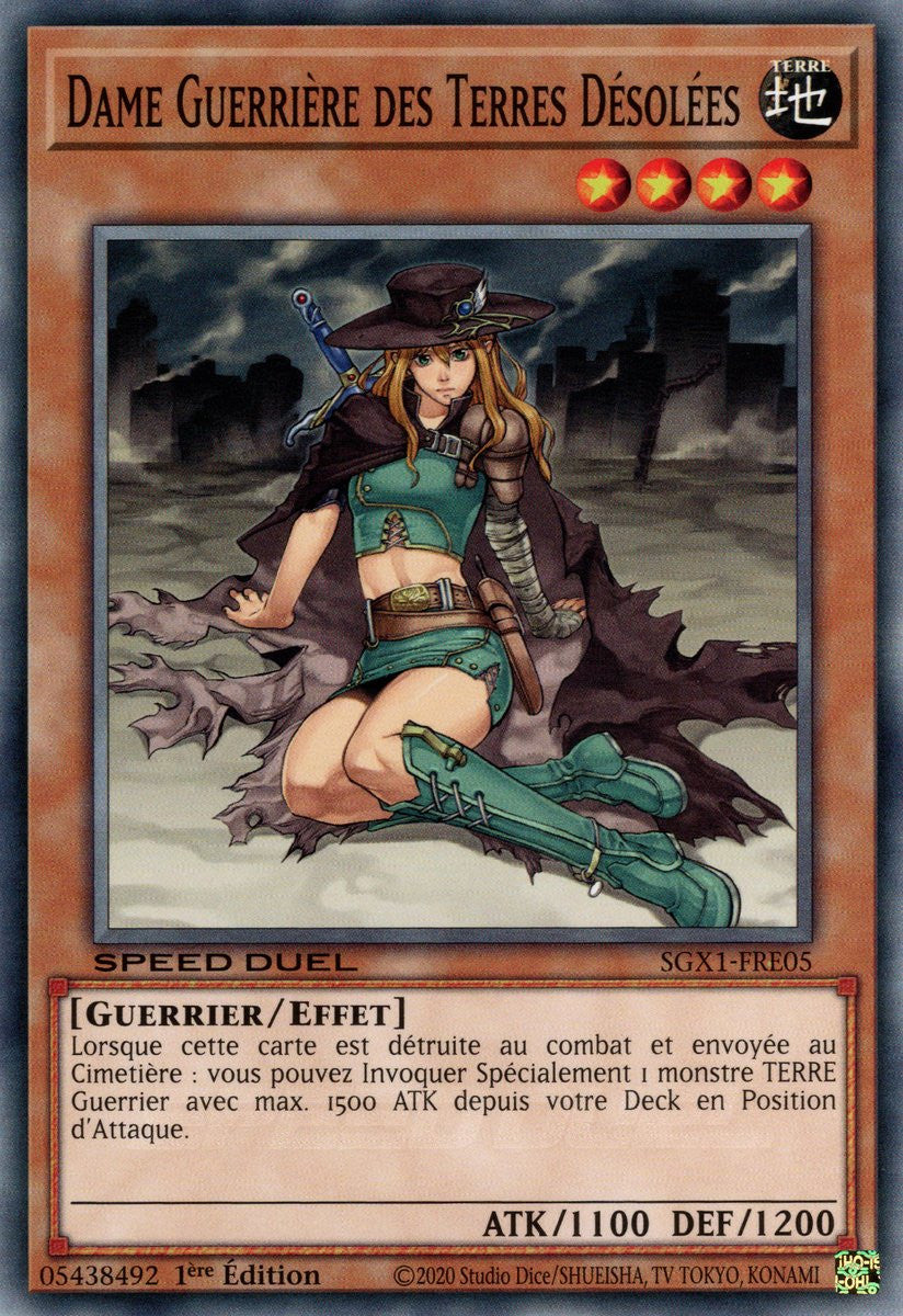 Dame Guerrière des Terres Désolées : SGX1-FRE05 (C)