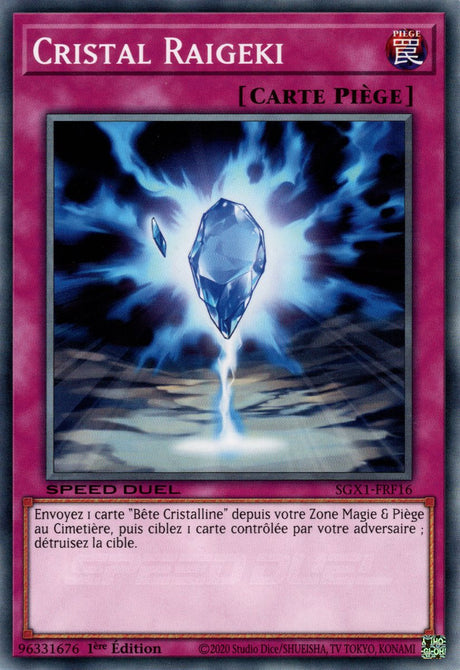 Cristal Raigeki : SGX1-FRF16 (C)