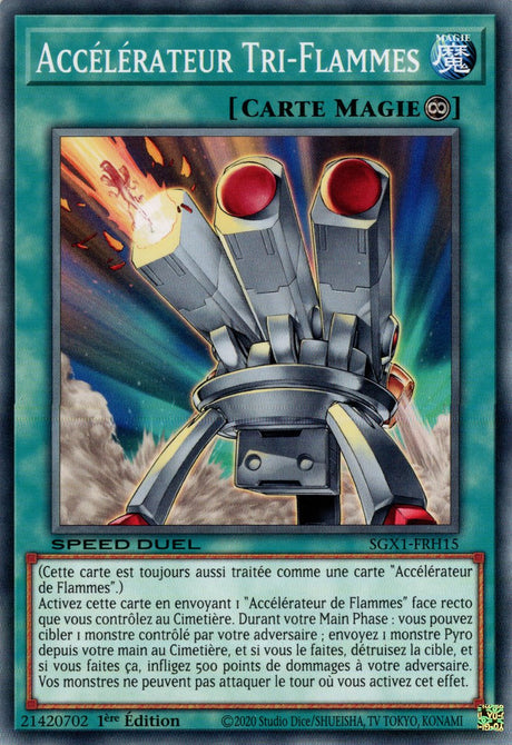 Accélérateur Tri-Flammes : SGX1-FRH15 (C)