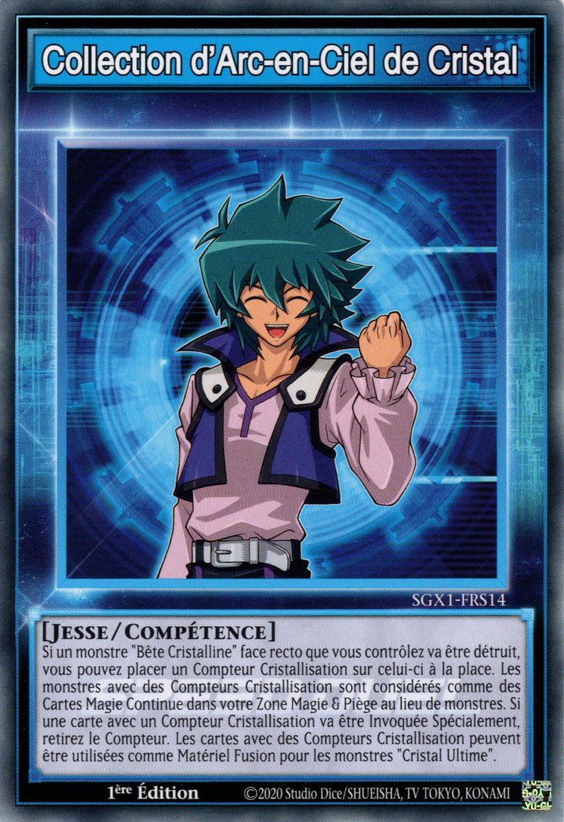 Collection d'Arc-en-Ciel de Cristal : SGX1-FRS14 (C)