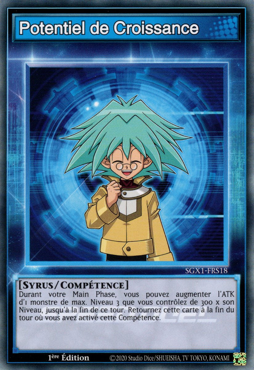 Potentiel de Croissance : SGX1-FRS18 (C)